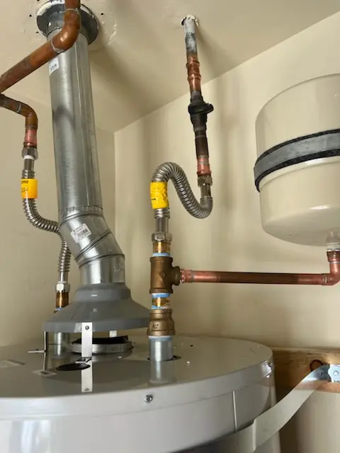 Water heater installation and plumbing repair in Somerset Park